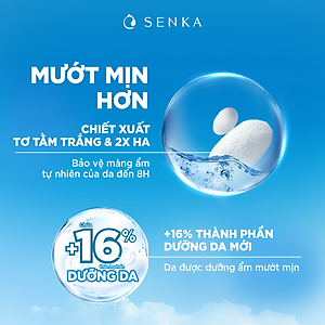 Sữa Rửa Mặt Tạo Bọt Chiết Xuất Tơ Tằm Trắng Senka Perfect Whip 120g - 14839