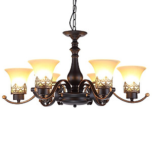 Đèn trần - Đèn chùm - Đèn trang trí độc đáo HUNTER (loại 8 bóng)