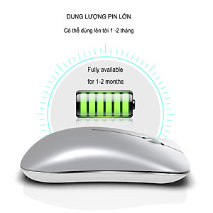 Chuột không dây sạc pin HXSJ T27, Chuột không dây cao cấp T27 - Hàng chính hãng