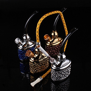 TẨU HÚT THUỐC LÁ SỢI, TẨU LỌC NƯỚC ZB-510 AN TOÀN CHO SỨC KHỎE (MÀU NGẪU NHIÊN)