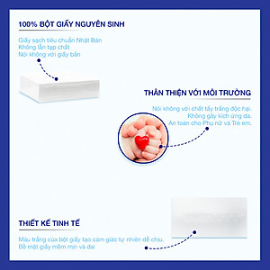 Combo 10 hộp khăn giấy lụa Japani Silk180 hai lớp kích thước 19x20cm hộp xanh - 180 tờ/hộp