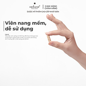 Viên uống chống nắng sinh học toàn thân Sakura Sunpill 30 viên