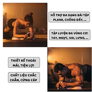 Dụng cụ plank - Dụng cụ tập plank cơ bụng Máy tập cơ bụng nâng cao công thái học hỗ trợ giảm mỡ bụng trainer gym tại nhà - Hàng chính hãng dododios