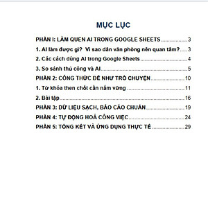 Sách - AI Và Google Sheets - Từ Công Thức Đơn Giản Đến Tự Động Hóa Toàn Diện