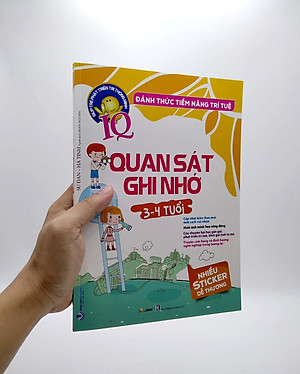Đánh Thức Tiềm Năng Trí Tuệ - Quan Sát Ghi Nhớ (3-4 Tuổi) (Tái Bản)