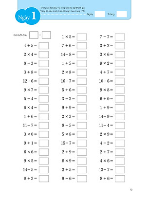 Sách Luyện Trí Não - 60 Ngày Cải Thiện Trí Não (Các Bài Toán Rèn Khả Năng Tư Duy Và Luyện Trí Nhớ)