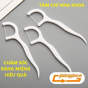 SET 03 HỘP (01 Hộp 50 cái) Tăm kẽ chỉ nha khoa tiệt trùng (Hàng cao cấp) - giadunggiare.vn