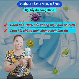Bột Tẩy Đa Năng Ximo OxiClean,Thuốc Tẩy Sạch Vết Bẩn,Vết Ố Vàng Quần Áo Trắng, Quần Áo Màu CLEANTOP