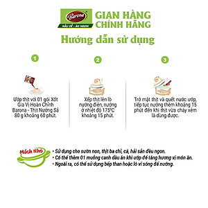 Combo 1 Nước Dùng Hoàn Chỉnh Lẩu Thái & 1 Xốt Barona Thịt Nướng Sả