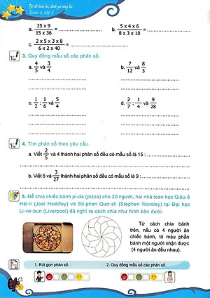 Bộ Đề Kiểm Tra, Đánh Giá Năng Lực Toán 4 - Tập 2