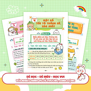 Sách Takenote kiến thức toán và dạng toán 5