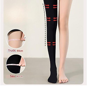 Quần Tất Nữ 80D Thon Chân Che Khuyết Điểm Thon Gọn Thật Chân Siêu Dai Giữ Nhiệt Dày