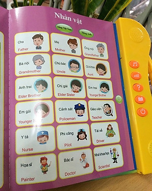 Sách điện tử song ngữ Anh-Việt cho bé