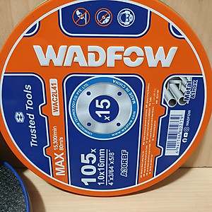 BỘ 15 ĐÁ CẮT KIM LOẠI 105X1X16MM WAC2L41 WADFOW - HÀNG CHÍNH HÃNG