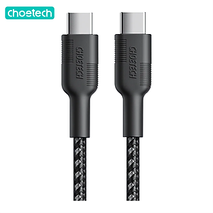 Dây Cáp Sạc Type-C to C 100W Dài 2M CHOETECH XCC-1027 Sạc Nhanh Dành Cho Macbook, Laptop, Smartphone, Tablet - Hàng Chính Hãng