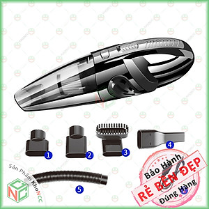 (Pin Sạc) Máy Hút Bụi Mini Cầm Tay Không Dây KhoNCC Hàng Chính Hãng - Hút Mọi Ngóc Ngách Vệ Sinh Sạch Sẽ Oto Xe Hơi Của Bạn - KLM-MHBCTOBW