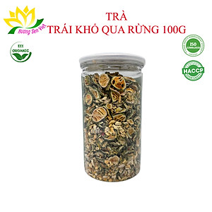 TRÀ TRÁI KHỔ QUA RỪNG hũ 100g & hũ 120g - HƯƠNG SEN VIỆT