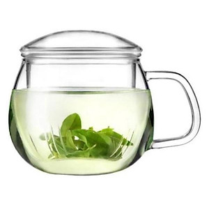 Cốc pha trà thủy tinh có lõi lọc CLL02 300ml