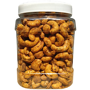 Combo 2 hũ: 500G HẠT ĐIỀU RANG TỎI ỚT+500G HẠT ĐIỀU BỂ RANG MUỐI HIỆU SK FOOD