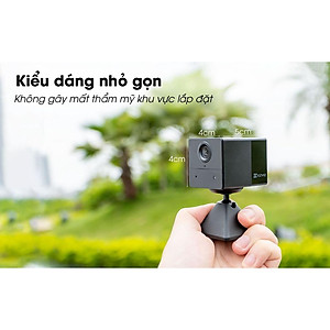 Camera WiFi Trong Nhà Dùng Pin sạc EZVIZ BC2 2M dùng Pin Sạc 2000 mAh, Đàm Thoại 2 Chiều - Hàng chính hãng