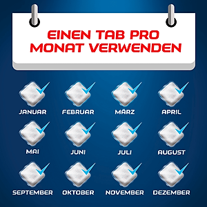 Viên vệ sinh máy rửa bát Finish - vỉ 3 viên