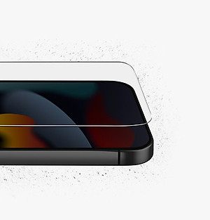 Kính Cường Lực Trong Suốt Không Viền Đen Kèm Khung Dán Cho iPhone 16 Pro Max / 16 Pro / 16 Plus / 16, UNIQ OPTIX CLEAR_ Hàng chính hãng