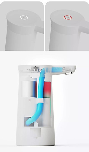 Vòi bơm nước tự động Sothing Xiangwu DSHJ-S-2004 dung tích 2000mAh, tương thích mọi loại bình nước- Hàng chính hãng