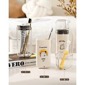 Hộp Đựng Bàn Chải Đánh Răng Đồ Dùng Du Lịch (Cao Cấp) - Hôp Đựng Kem Đánh Răng Du Lịch Phượt Dã Ngoại Văn Phòng