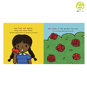 Sách - Bộ 6 cuốn Ehon song ngữ Việt - Anh: My World - Thế Giới Quanh Em - Tặng file nghe giúp bé làm quen với Tiếng Anh