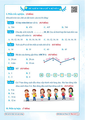 Combo Đề Kiểm Tra Toán, Tiếng Việt Lớp 2 - Kết Nối Tri Thức