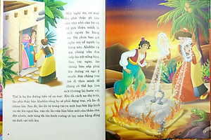 Sách Aladdin Và Cây Đèn Thần - Ngày Xửa Ngày Xưa (Tái Bản 2020)