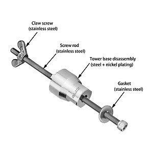 Công cụ tháo rời ZTTO Xe đạp bằng thép không gỉ cho Xe đạp leo núi Freehubs
