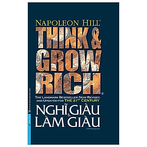 Sách Nghĩ Giàu và Làm Giàu (Bìa Cứng) (Tái Bản 2020)
