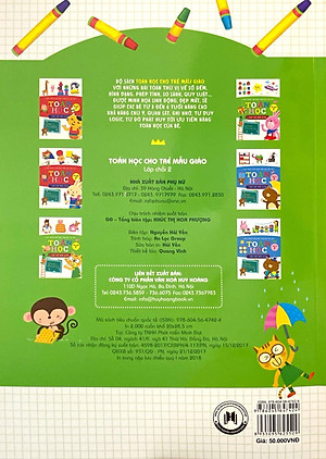 Sách Toán Học Cho Trẻ Mẫu Giáo: Lớp Chồi 2