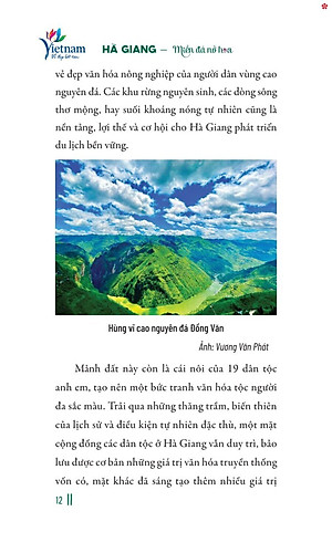 Hà Giang miền đá nở hoa - bản in 2025