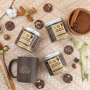 Bột cacao nguyên chất GUfoods - Thành phần tự nhiên, Không pha trộn, Eat clean, Pha chế healthy, Làm đẹp (hũ 150g)