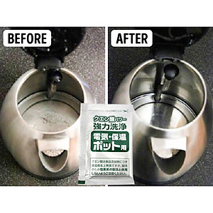 Combo 6 gói khử cặn bình nước hiệu quả an toàn tặng 2 zipper 10cm