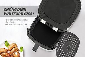Nồi Chiên Không Dầu Sunhouse SHD4026 (6 lít) - Hàng Chính Hãng