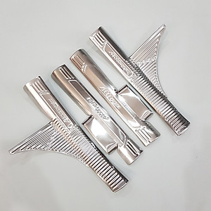 Bộ Ốp bậc cửa, Nẹp bước chân INOX dành cho xe Mitsubishi Attrage 2020