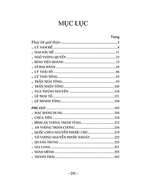 Những Vua Chúa Sáng Danh Trong Lịch Sử Việt Nam