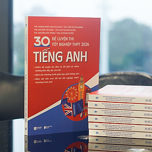 Sách - 30 Đề Luyện Thi Tốt Nghiệp THPT 2026 - Tiếng Anh