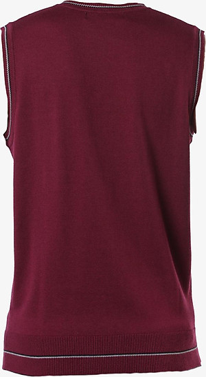 Áo len gile Aligro màu nâu đỏ ALENGL015