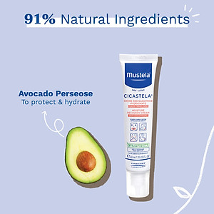 Kem Phục Hồi Độ Ẩm Đa Năng Mustela Cicastela Moisture Recovery Cream 40ml