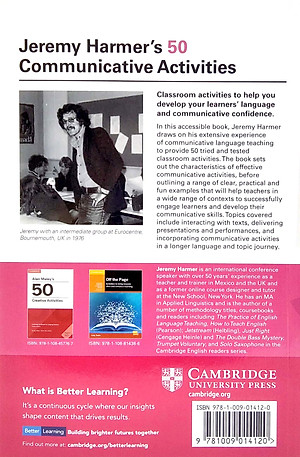 Jeremy Harmer's 50 Communicative Activities (Cambridge Handbooks For Language Teachers)