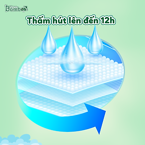 COMBO 3 Bịch tã/bỉm QUẦN Nano Bamboo sợi tre M/L/XL/XXL/XXXL (132 Miếng) tiết kiệm 120k kèm quà tặng