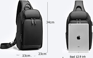 Túi đeo ngực,đeo chéo phong cách châu âu đã tích hợp công nghệ 4.0