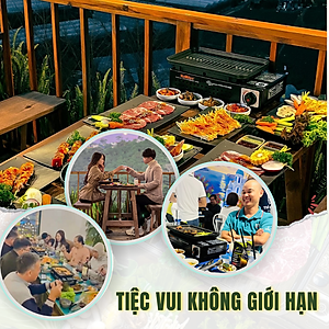 Bếp Nướng Tích Nhiệt NaMilux NH-84F | BBQ, Camping, Dã Ngoại│Cân Mọi Món Nướng: Beefsteak, Cá, Hải sản, Xiên que…│Hàng Chính Hãng