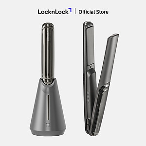 Máy duỗi tóc không dây LocknLock 3 mức nhiệt, 30W - Màu xám - ENA225DGRY - Hàng chính hãng