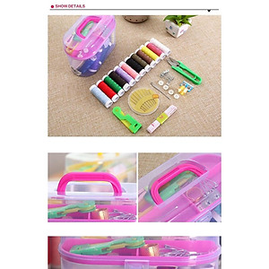 Bộ Kim Chỉ Khâu Vá Đa Năng miDcotor - Tặng Kèm Nhiều Phụ Kiện (màu ngẫu nhiên) - Hàng chính hãng