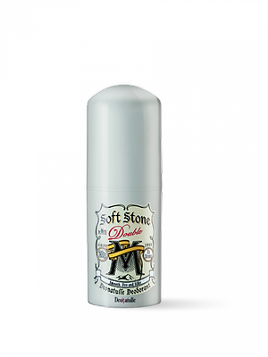 Lăn Khử Mùi Đá Khoáng Dạng Sáp Cho Nam Deonatulle Soft Stone Double Non-Menthol For Men 20G